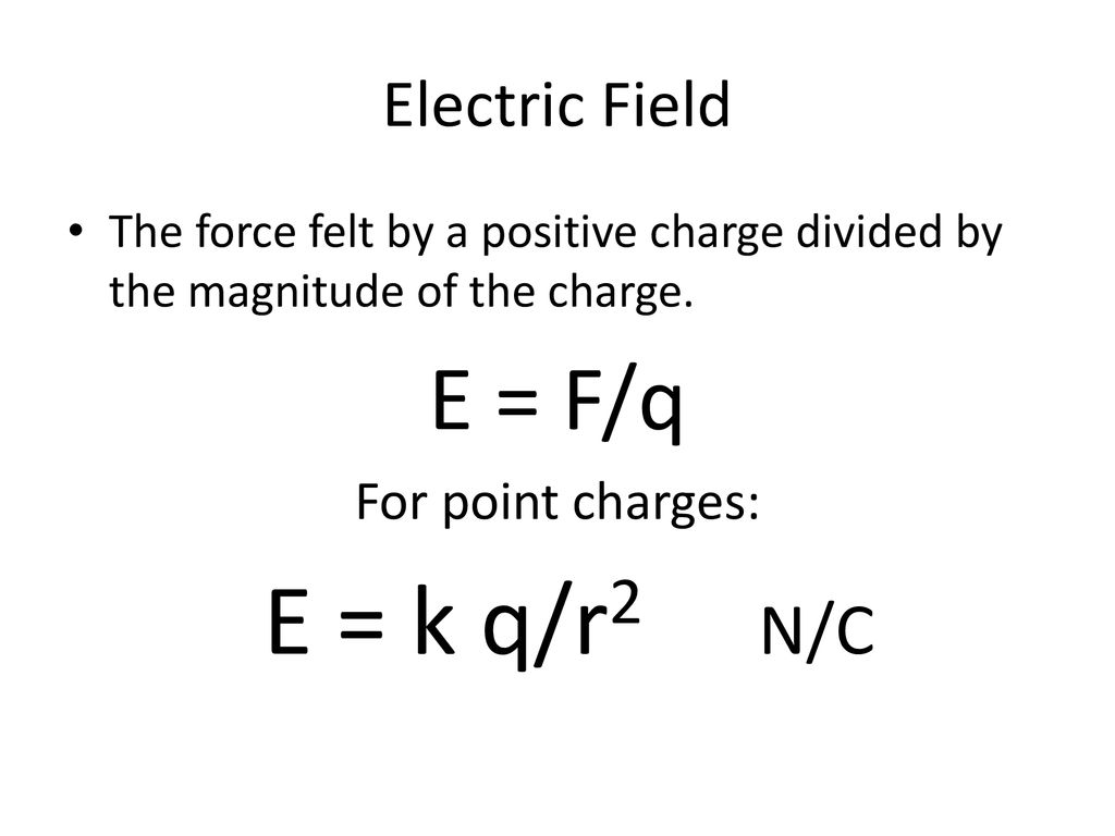 Electric firld strength (E)