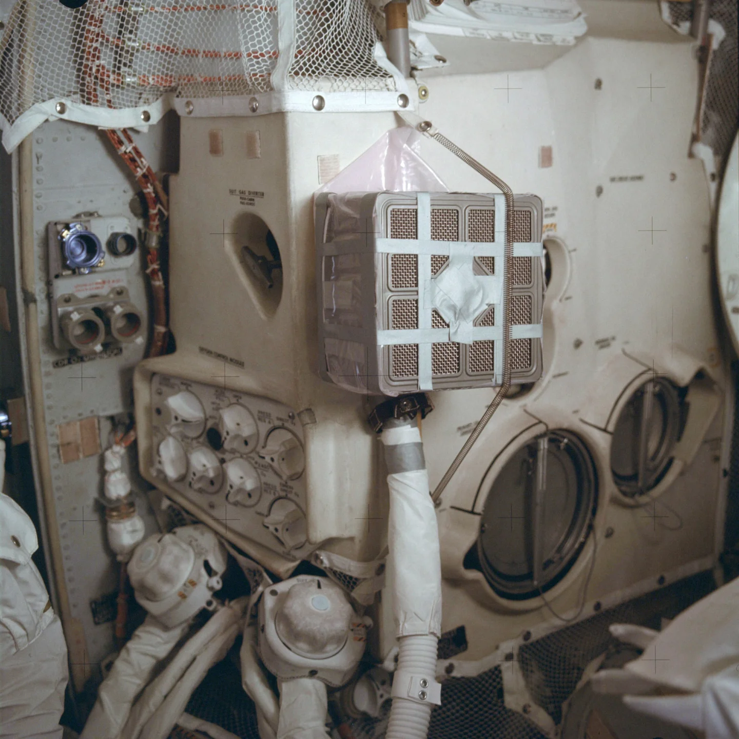 Image made available by NASA shows interior of Apollo 13 lunar module