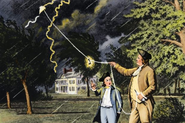 Benjamin Franklin's Kite Experiment