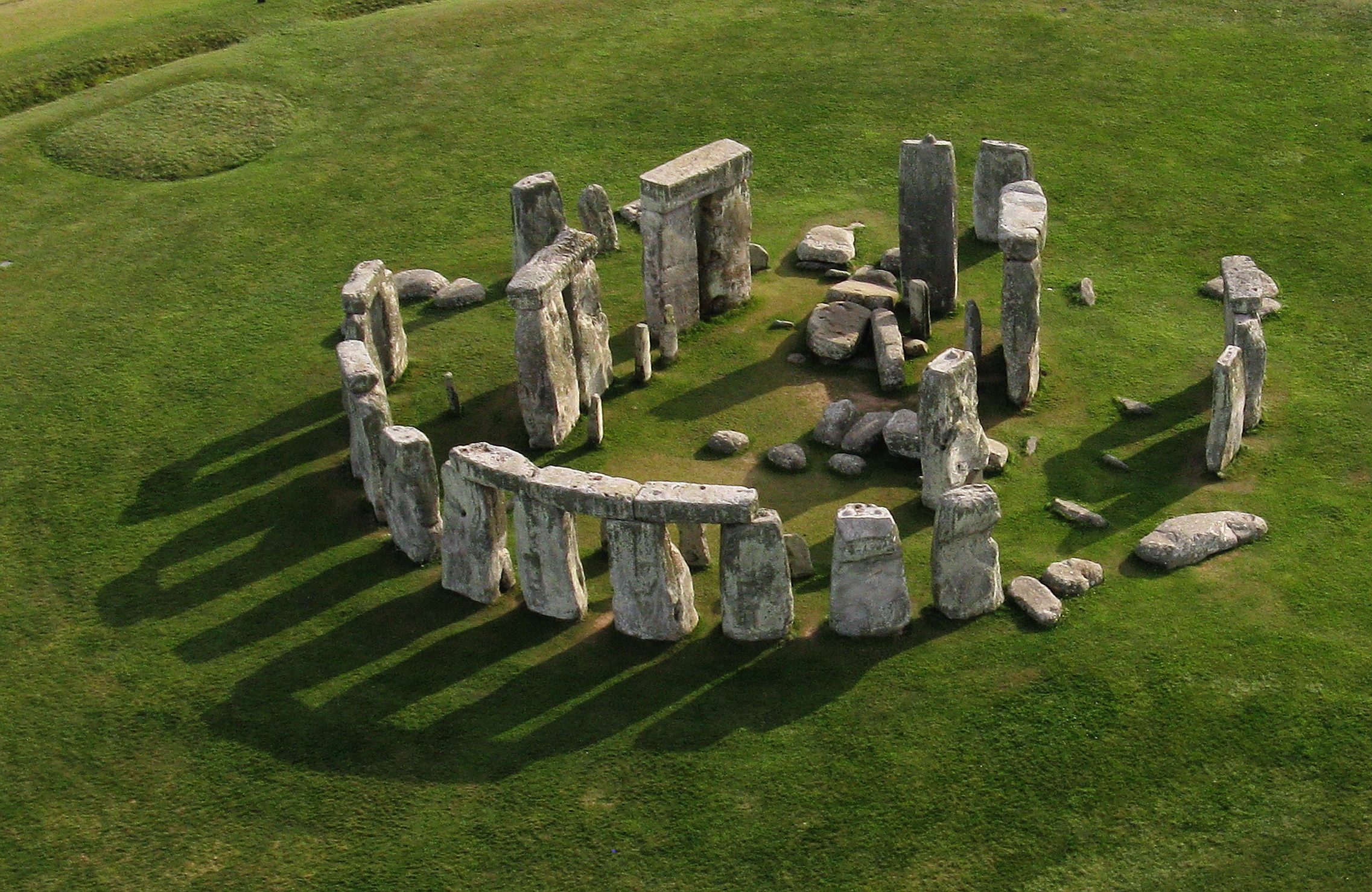 Stonehenge, aerial view