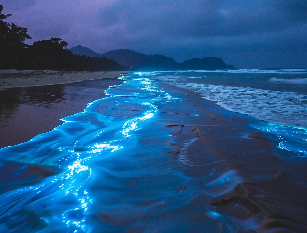 The Glow During Bioluminescence