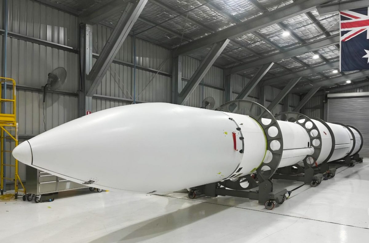 Eris rocket, developed by Queensland-based Gilmour Space Technologies