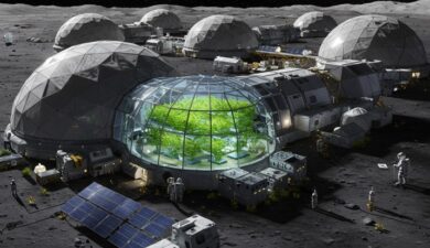 Sustaining Life on the Moon: A Habitat Design