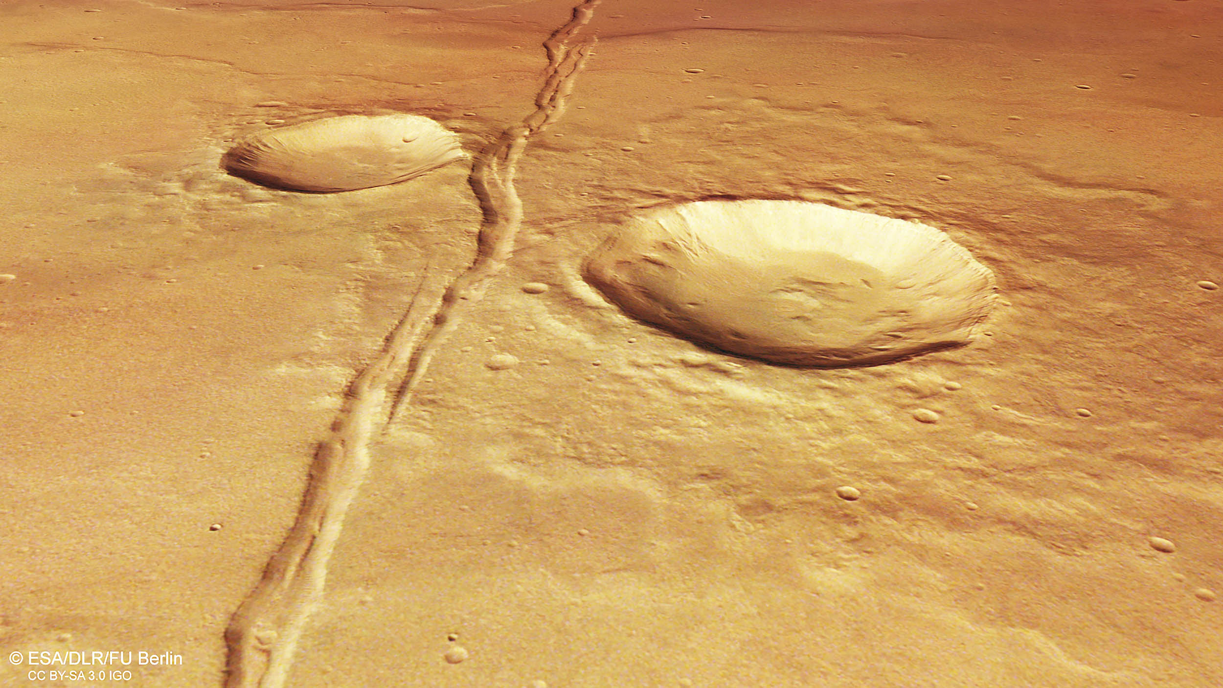 Evidence of Lakes and Rivers on Mars