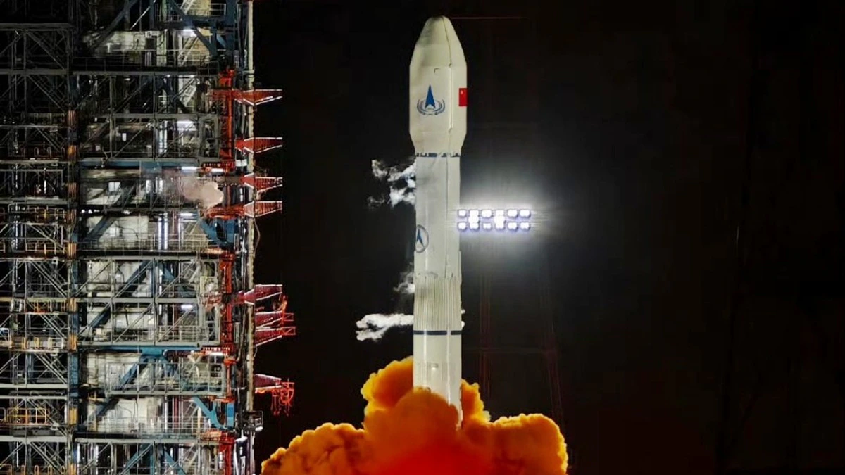 Launch of Tianwen-2 China's Asteroid Sample Return Mission