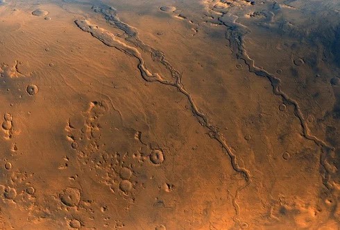 Martian channels