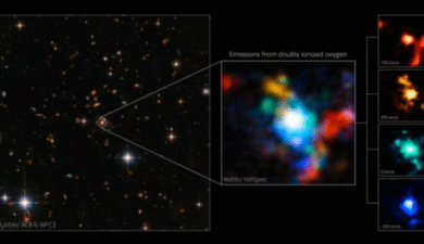 JWST Uncovers Rare Black Hole Birth in Infinity Galaxy