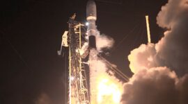 SpaceX Successfully Launches Classified Satellite to Geostationary Transfer Orbit