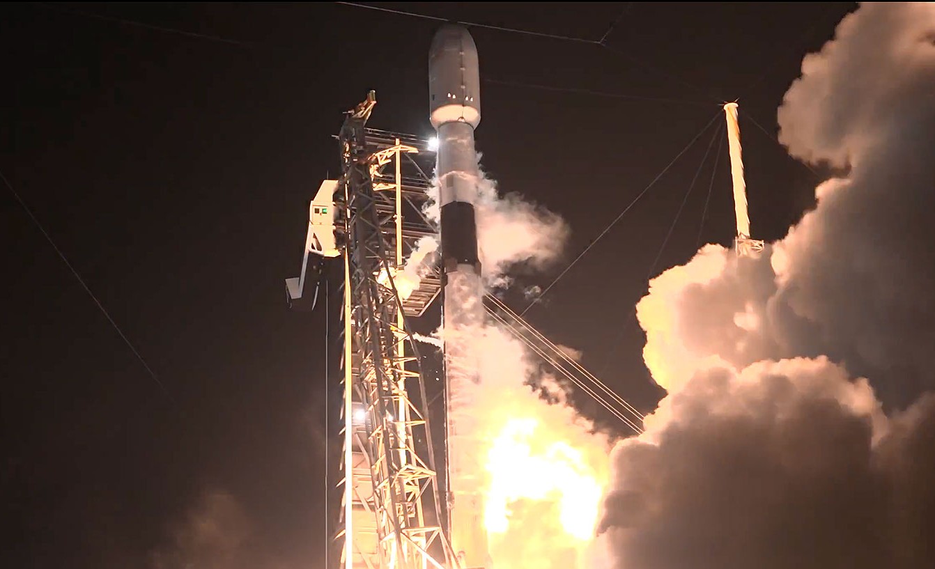 SpaceX Successfully Launches Classified Satellite to Geostationary Transfer Orbit