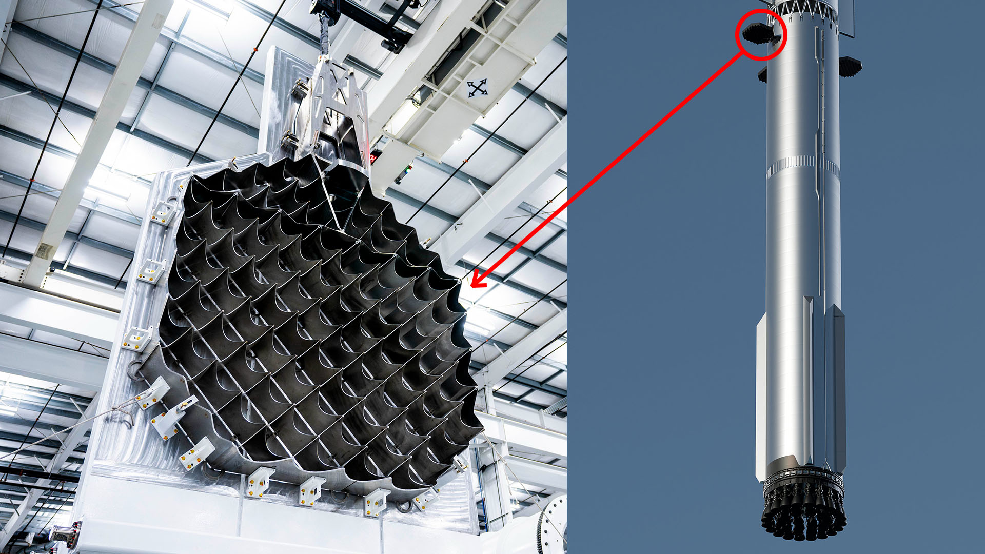 SpaceX’s Super Heavy Booster: How Upgraded Grid Fins Enhance Reusability and Flight Control