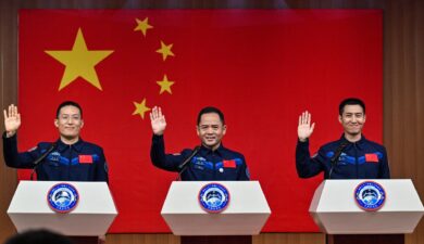 China Names Shenzhou-21 Crew, Featuring Nation’s Youngest Ever Astronaut