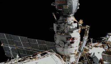 Russian EVA Success: Semiconductor Experiment Online, HDTV Jettisoned.