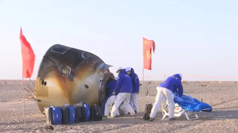 Shenzhou-20 Crew Makes Emergency Return to Earth on Two Spacecraft After Hull Damage