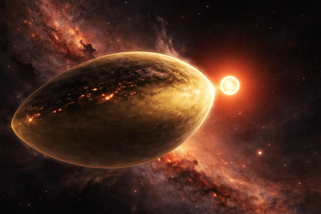 NASA’s NICER Telescope Discovers Lemon-Shaped Neutron Star