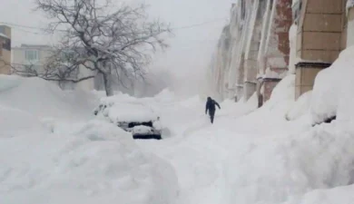 Russia Paralysed by Record-Shattering “Snow Apocalypse”