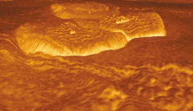 Scientists Identify Potential 45-Kilometer Lava Tube on Venus