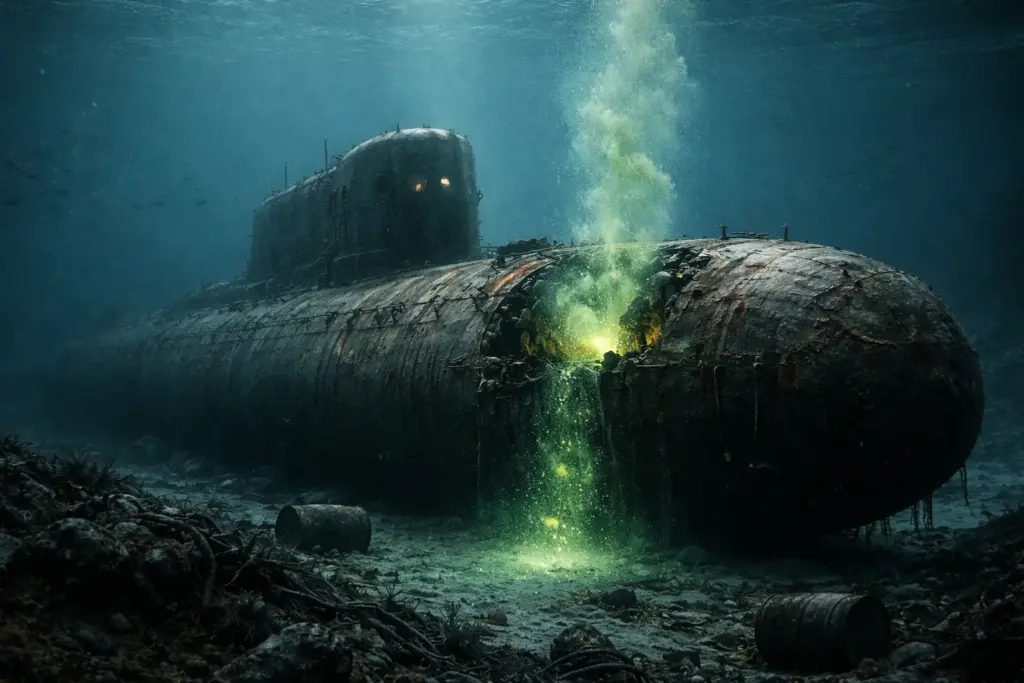 Nuclear Submarine Leaks Radioactive Material at 5,500 Feet- Why Scientists Are Not Alarmed?