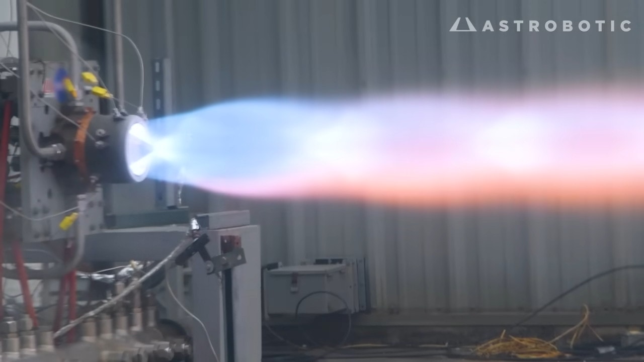 Astrobotic Sets Record with 300-Second Rotating Detonation Rocket Engine Test