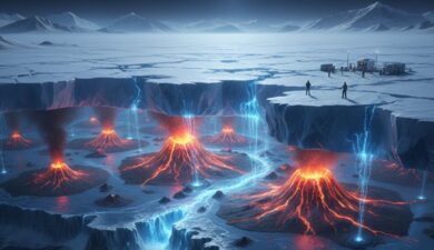 207 Volcanoes Hidden Under Antarctic Ice