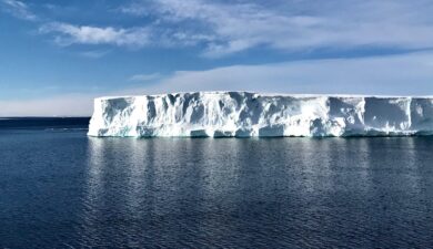 What is ice shelf ?