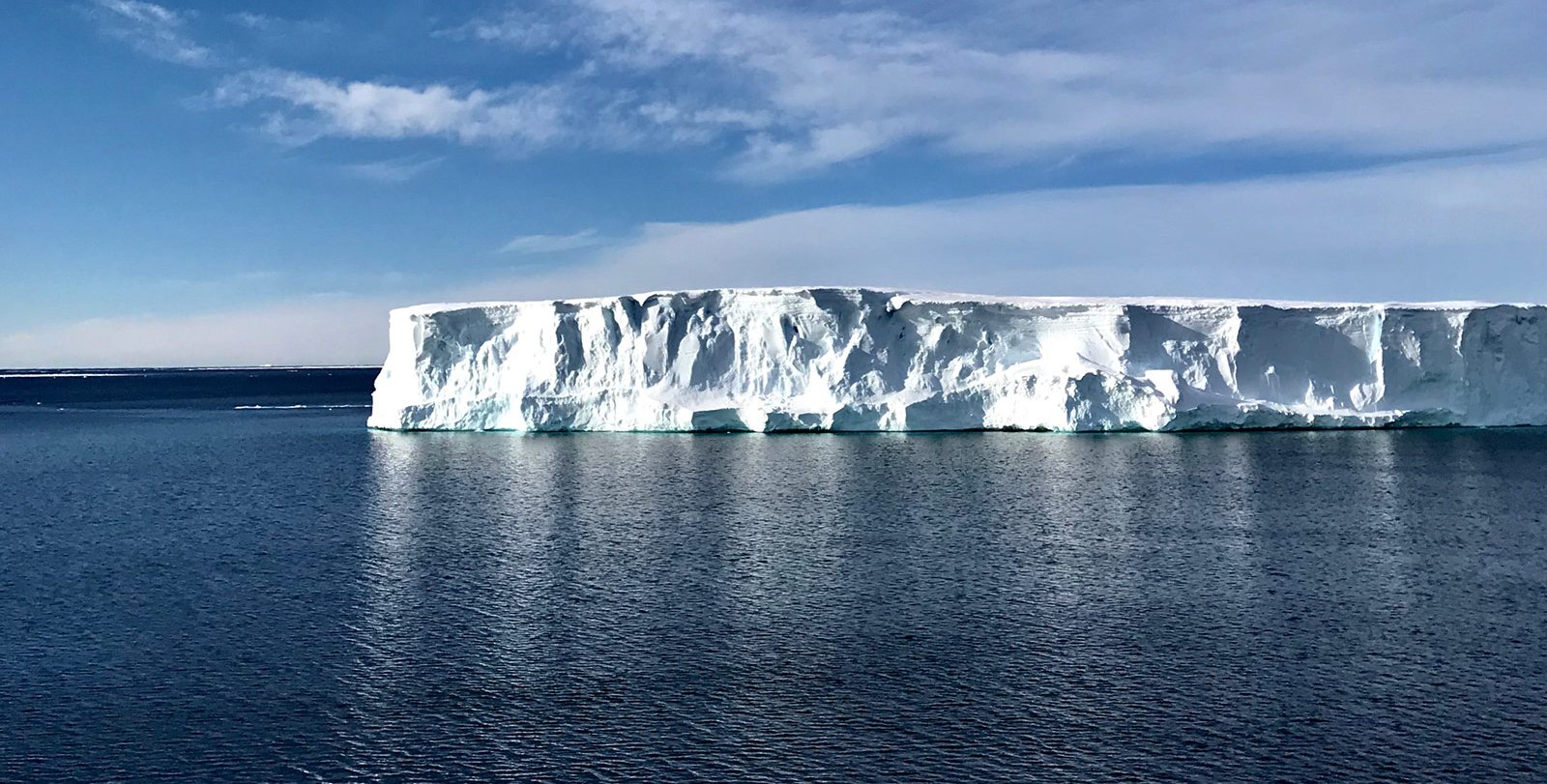 What is ice shelf ?