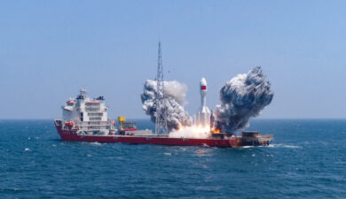 China’s Gravity-1 Aces Far-Sea Launch, Deploys 9 Satellites