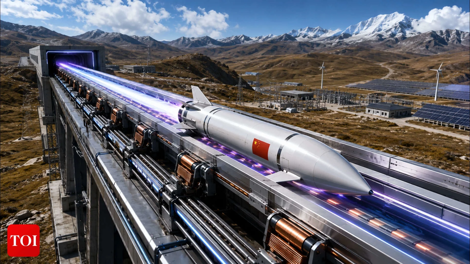 Beijing Unveils Electromagnetic Launch System Aimed at Disrupting Space Logistics