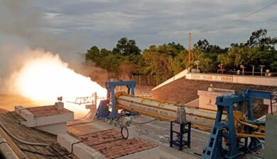ISRO Successfully Tests SOLVE Rocket Motor in Key Gaganyaan Parachute System Trial