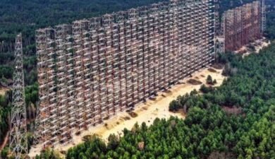 The story of Duga radar: Enormous station is hidden in forests of Chernobyl.