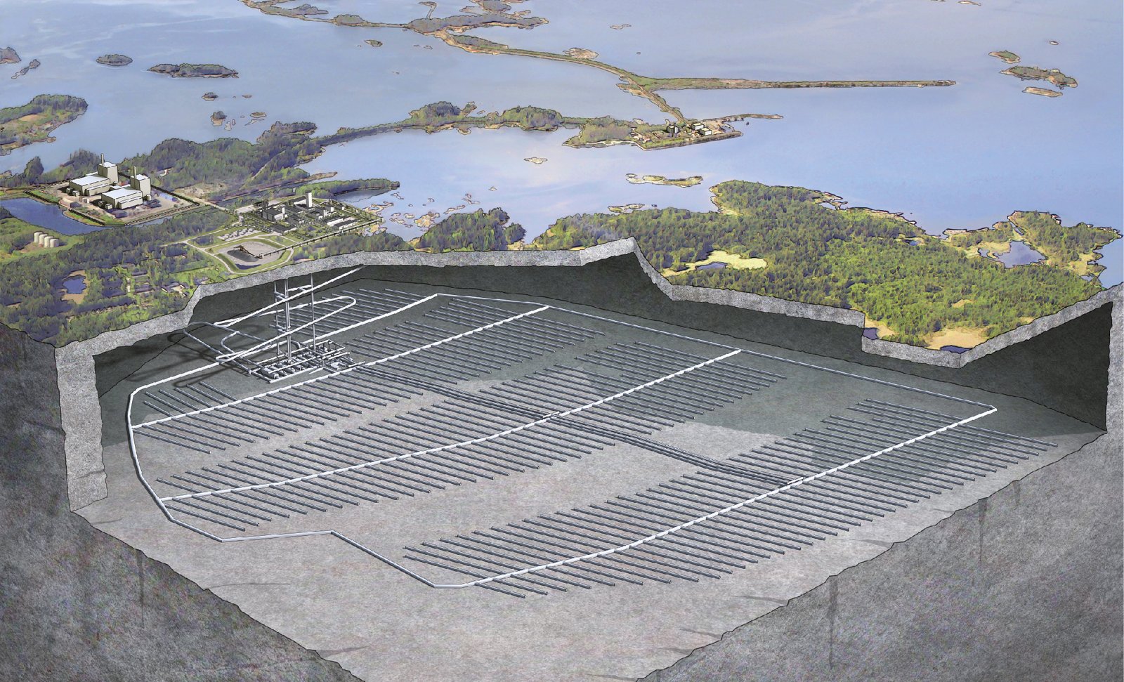 Sweden Begins Construction on 100,000-Year Nuclear Waste Repository at Forsmark