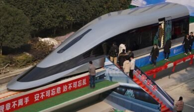 China’s Experimental Maglev Train Shatters Record, Hits 800 Kmph in Just 5 Seconds