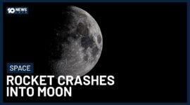 SpaceX Rocket Debris Crashes Into Moon Near Einstein Crater