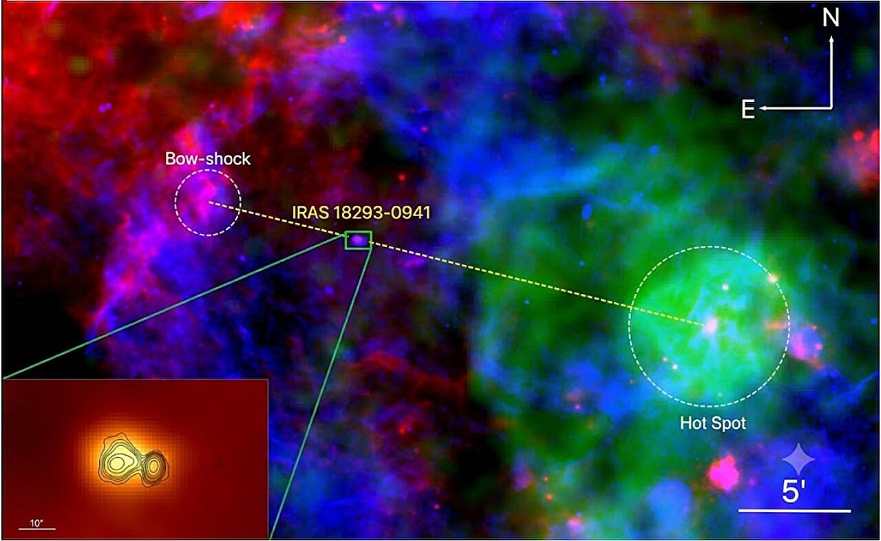 Milky Way’s First Microblazar Found: A Black Hole Firing a Jet at Earth