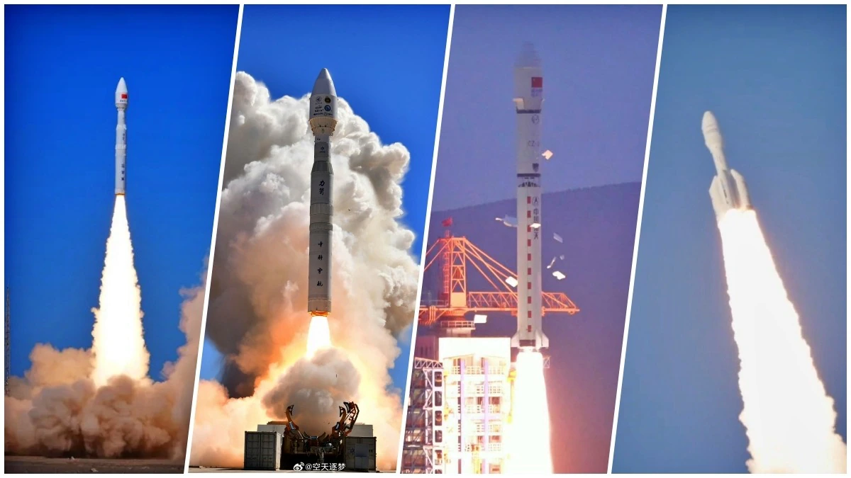 China Launches 4 Rockets in 45 Hours to Build Satellite Megaconstellations
