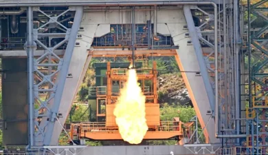 ISRO Qualifies 22-Tonne Cryogenic Engine for Next-Gen LVM3