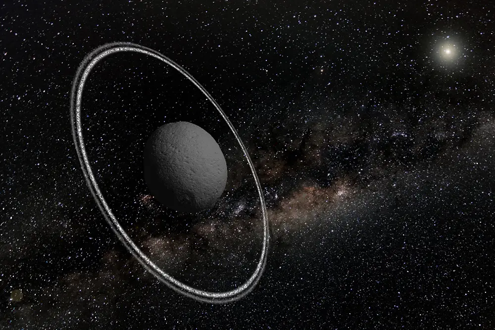 JWST Discovers Chariklo’s Rings Are Changing in Opposite Directions