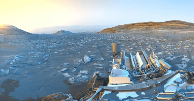 NASA Releases Panoramic Images Showing a Full Day on Mars