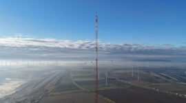 China Completes World’s Tallest 360-Metre Wind Measurement Tower in Xinjiang