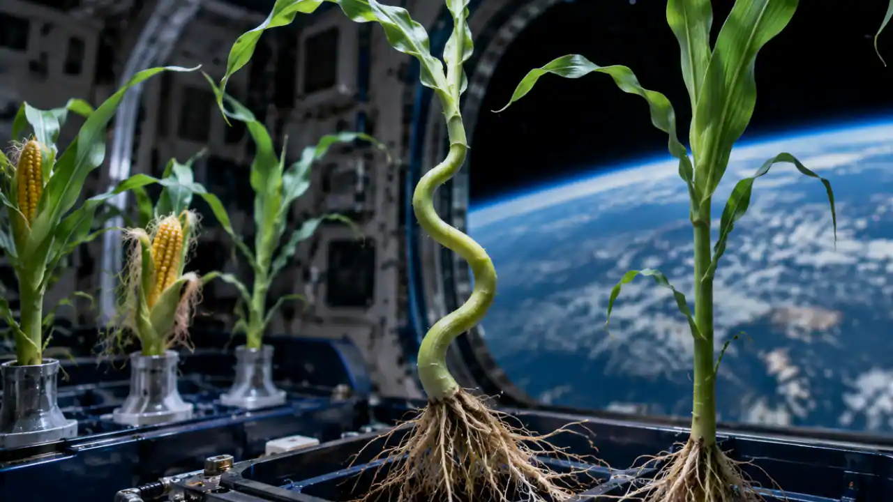 What Happened When NASA Germinated Corn in Orbit