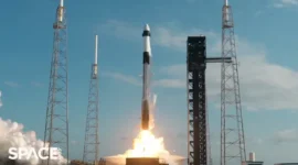SpaceX Falcon 9 Sends 6,300 Pounds of Supplies to International Space Station